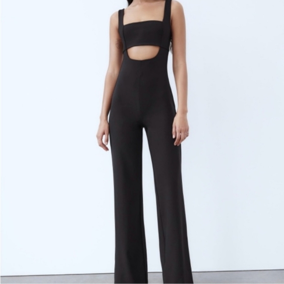 Zara Pants - Cut out jumpsuit.